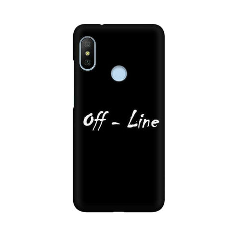 off-Line Wallpaper Mobile Cover For Xiaomi Mi A2 Lite