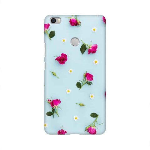 Floral Background Mobile Cover For Xiaomi Mi Max