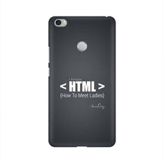 HTML Mobile Cover For Xiaomi Mi Max