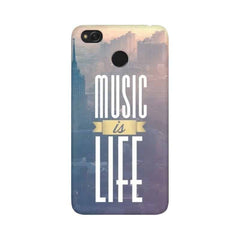 Music is Life Mobile Cover For Xiaomi Redmi 4X
