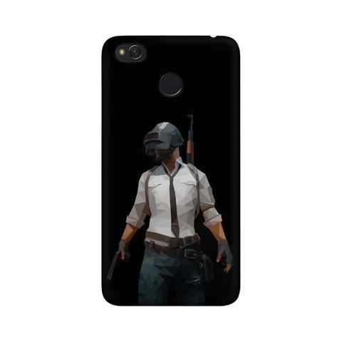 PUBG Printed Mobile Cover For Xiaomi Redmi 4X