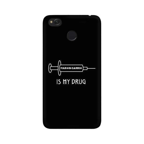 Music is My Drug Mobile Cover For Xiaomi Redmi 4