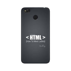 HTML Mobile Cover For Xiaomi Redmi 4