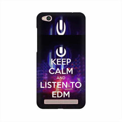 Keep Calm And Listen To EDM Mobile Cover For Xiaomi Redmi 5A