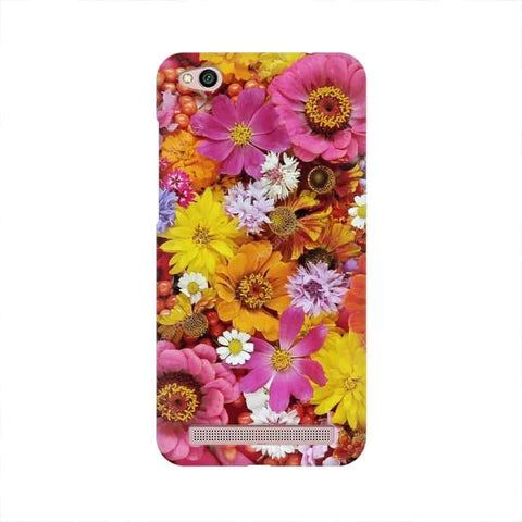Colorful Flowers Background Mobile Cover For Xiaomi Redmi 5A