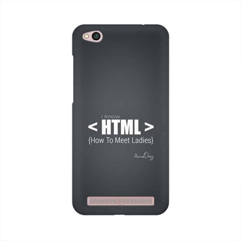 HTML Mobile Cover For Xiaomi Redmi 5A