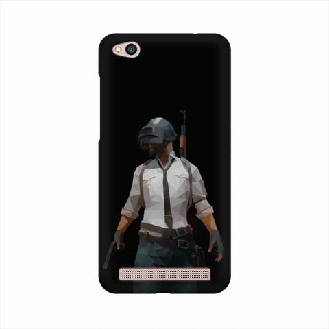 PUBG Printed Mobile Cover For Xiaomi Redmi 5A