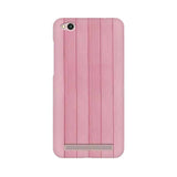 Pink Wood Mobile Cover For Xiaomi Redmi 5A