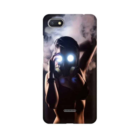 Gas Mask Girl Mobile Cover For Xiaomi Redmi 6A