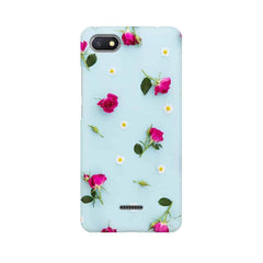 Floral Background Mobile Cover For Xiaomi Redmi 6A