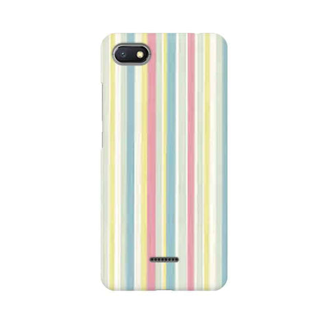 Pastel Lines Mobile Cover For Xiaomi Redmi 6A