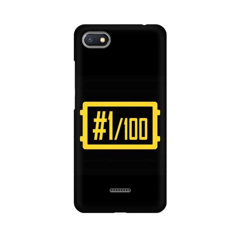 #1/100 Mobile Cover For Xiaomi Redmi 6A