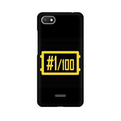 #1/100 Mobile Cover For Xiaomi Redmi 6A