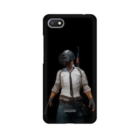 PUBG Printed Mobile Cover For Xiaomi Redmi 6A