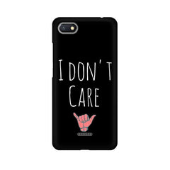 I Don't Care Mobile Cover For Xiaomi Redmi 6A