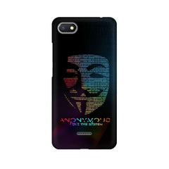 Anon Hackers Mobile Cover For Xiaomi Redmi 6A