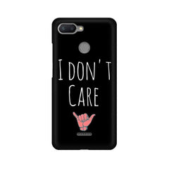 I Don't Care Mobile Cover For Xiaomi Redmi 6