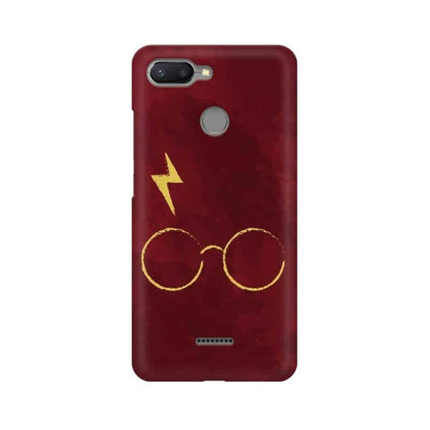 Symbols of Harry Potter Mobile Cover For Xiaomi Redmi 6