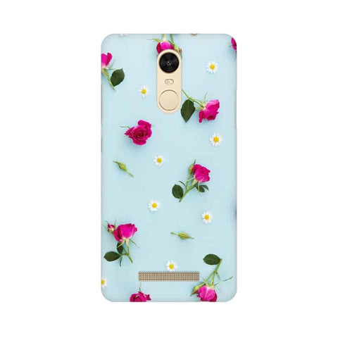 Floral Background Mobile Cover For Xiaomi Redmi Note 3