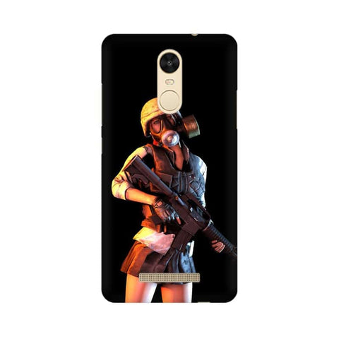 Mask Girl Mobile Cover For Xiaomi Redmi Note 3
