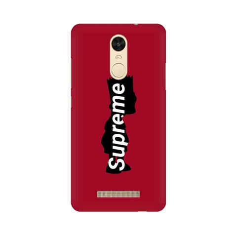 Super Me Case Mobile Cover For Xiaomi Redmi Note 3