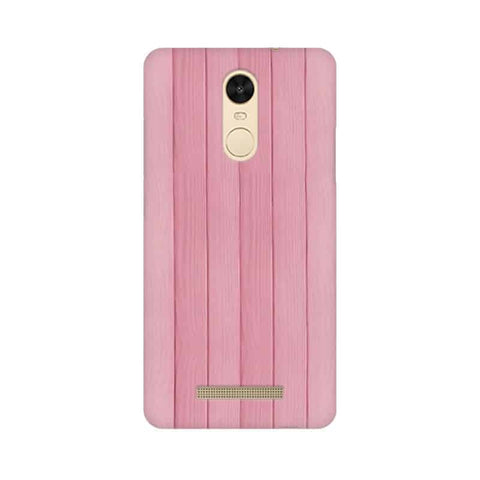 Pink Wood Mobile Cover For Xiaomi Redmi Note 3