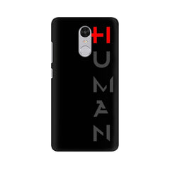 Human Mobile Cover For Xiaomi Redmi Note 4X