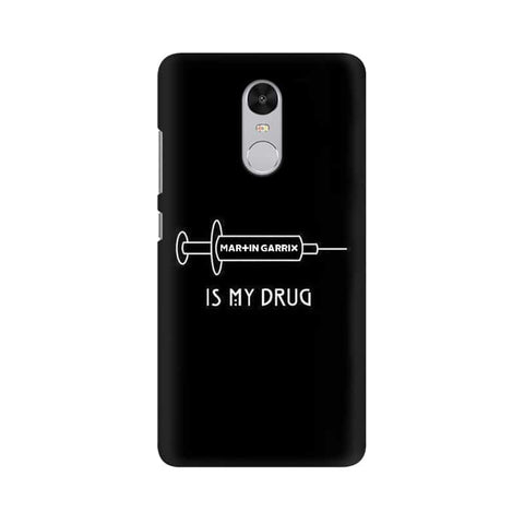 Music is My Drug Mobile Cover For Xiaomi Redmi Note 4X