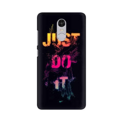Just Do it Mobile Cover For Xiaomi Redmi Note 4X