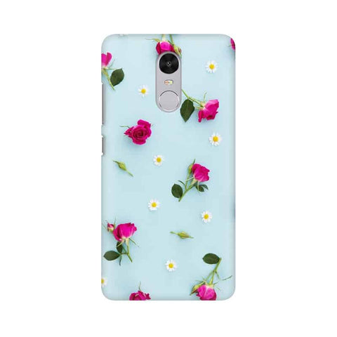Floral Background Mobile Cover For Xiaomi Redmi Note 4X