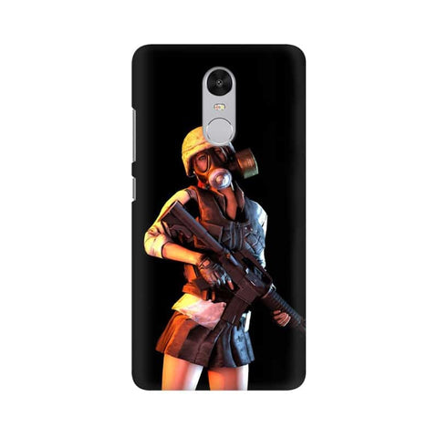 Mask Girl Mobile Cover For Xiaomi Redmi Note 4X