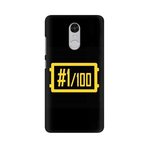 #1/100 Mobile Cover For Xiaomi Redmi Note 4X