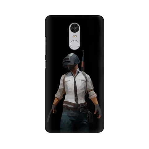 PUBG Printed Mobile Cover For Xiaomi Redmi Note 4X