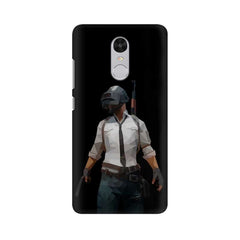 PUBG Printed Mobile Cover For Xiaomi Redmi Note 4X