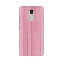 Pink Wood Mobile Cover For Xiaomi Redmi Note 4X