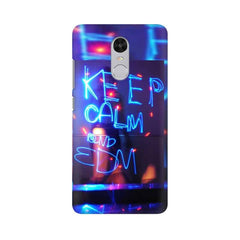 Keep Calm And EDM Mobile Cover For Xiaomi Redmi Note 4