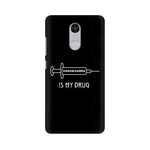 Music is My Drug Mobile Cover For Xiaomi Redmi Note 4
