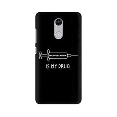 Music is My Drug Mobile Cover For Xiaomi Redmi Note 4