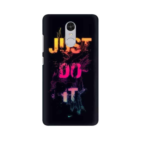 Just Do it Mobile Cover For Xiaomi Redmi Note 4