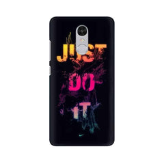 Just Do it Mobile Cover For Xiaomi Redmi Note 4