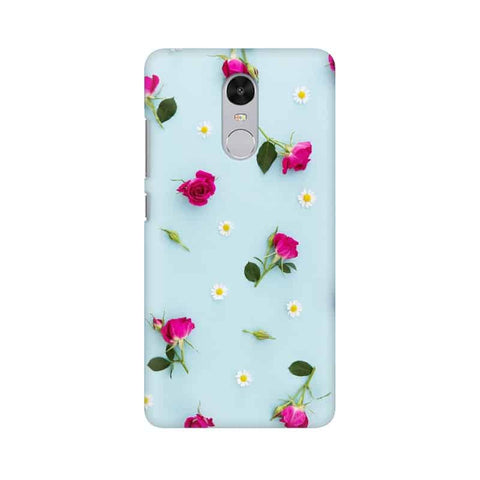 Floral Background Mobile Cover For Xiaomi Redmi Note 4