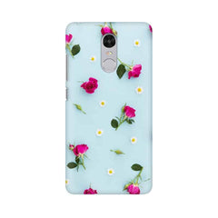 Floral Background Mobile Cover For Xiaomi Redmi Note 4