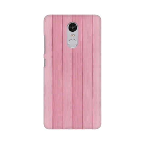 Pink Wood Mobile Cover For Xiaomi Redmi Note 4