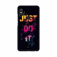 Just Do it Mobile Cover For Xiaomi Redmi Note 5 Pro