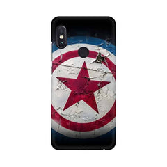 Captain America Mobile Cover For Xiaomi Redmi Note 6 Pro