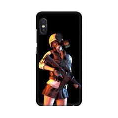 Mask Girl Mobile Cover For Xiaomi Redmi Note 5 Pro