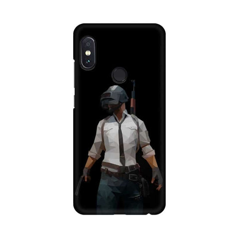 PUBG Printed Mobile Cover For Xiaomi Redmi Note 5 Pro