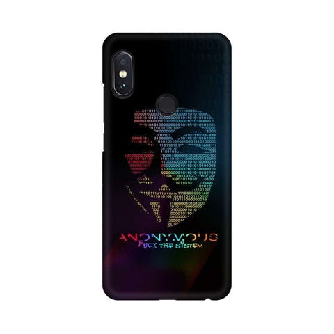 Anon Hackers Mobile Cover For Xiaomi Redmi Note 5 Pro