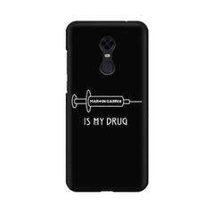 Music is My Drug Mobile Cover For Xiaomi Redmi Note 5