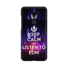 Keep Calm And Listen To EDM Mobile Cover For Xiaomi Redmi Note 5
